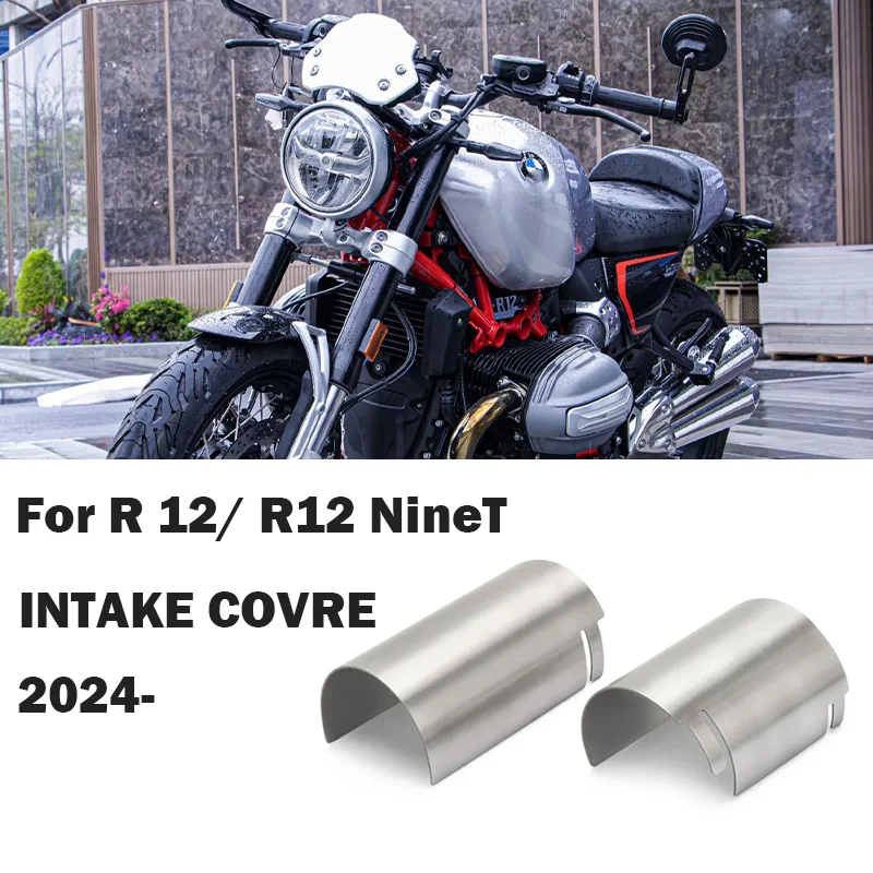 New For BMW R12 R 12 NineT NINET 2024 2025 Motorcycle Accessories Stainless Steel Intake Covers Fairing Decoration Guard 
New For BMW R12 R 12 NineT NINET 2024 2025 Motorcycle Accessories Stainless Steel Intake Covers Fairing Decoration Guard