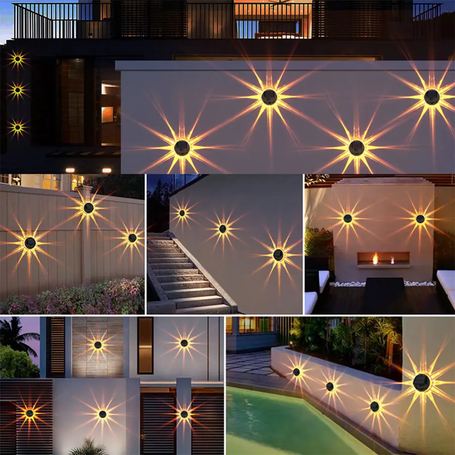 Yellow LED Petal-Shaped Solar Wall Light — Flip-Up Solar Landscape Light for Outdoor Garden Decoration
Yellow LED Petal-Shaped Solar Wall Light — Flip-Up Solar Landscape Light for Outdoor Garden Decoration