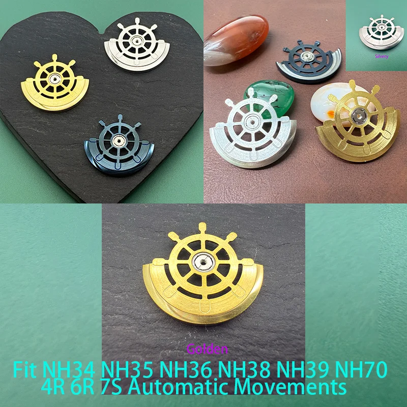 Automatic Hammer Rotor Oscillating Weight Fits NH34 NH35 NH36 NH38 NH39 NH70 4R35 6R 7S Movement Mechanical Watch Repair Parts
Automatic Hammer Rotor Oscillating Weight Fits NH34 NH35 NH36 NH38 NH39 NH70 4R35 6R 7S Movement Mechanical Watch Repair Parts