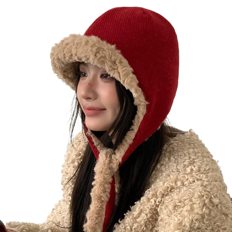 2024 Autumn and Winter Red Plush Hat Warm and Small Face Thickened and Cold-proof Ear Hat Women
2024 Autumn and Winter Red Plush Hat Warm and Small Face Thickened and Cold-proof Ear Hat Women