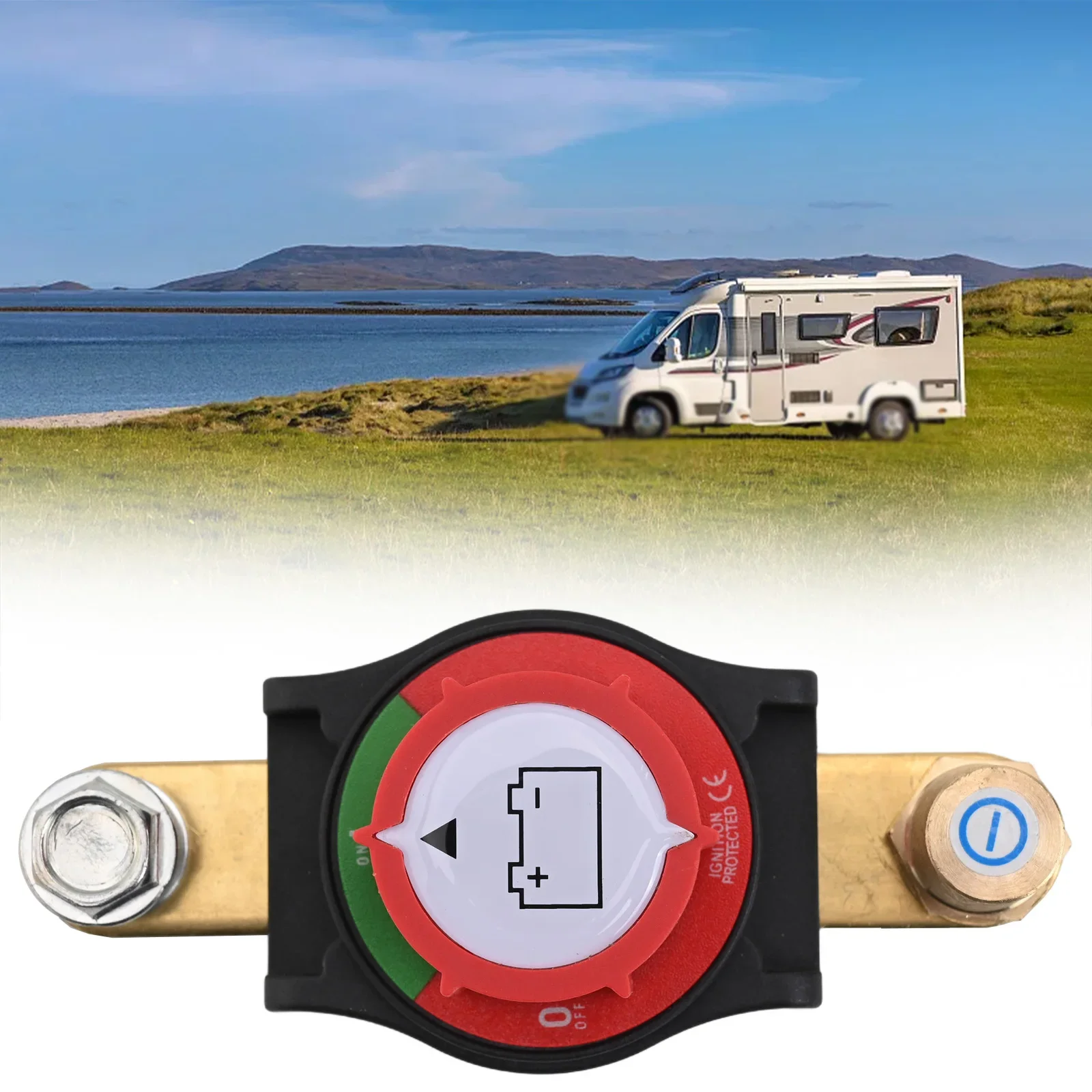 ON/OFF Battery Disconnect Switch Top Post Battery Disconnect Switch Battery Isolator Switch 12-48V 275A/250A For Car Marine Boat
ON/OFF Battery Disconnect Switch Top Post Battery Disconnect Switch Battery Isolator Switch 12-48V 275A/250A For Car Marine Boat