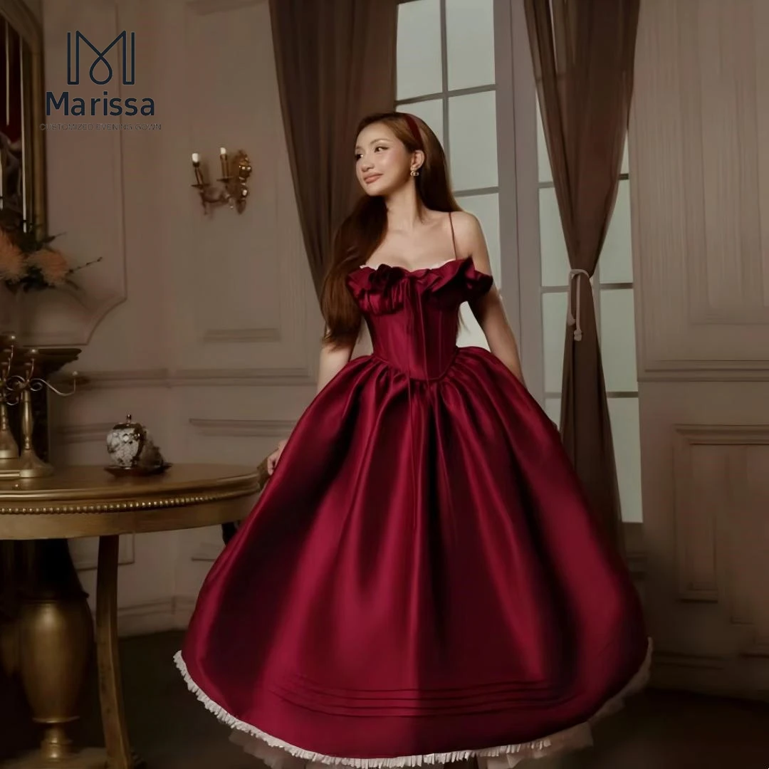 Marissa A Line Satin Evening Dresses for Special Occasions Burgundy Red Elegant Long Dress Customized Prom Dresses 2026 Party
Marissa A Line Satin Evening Dresses for Special Occasions Burgundy Red Elegant Long Dress Customized Prom Dresses 2026 Party