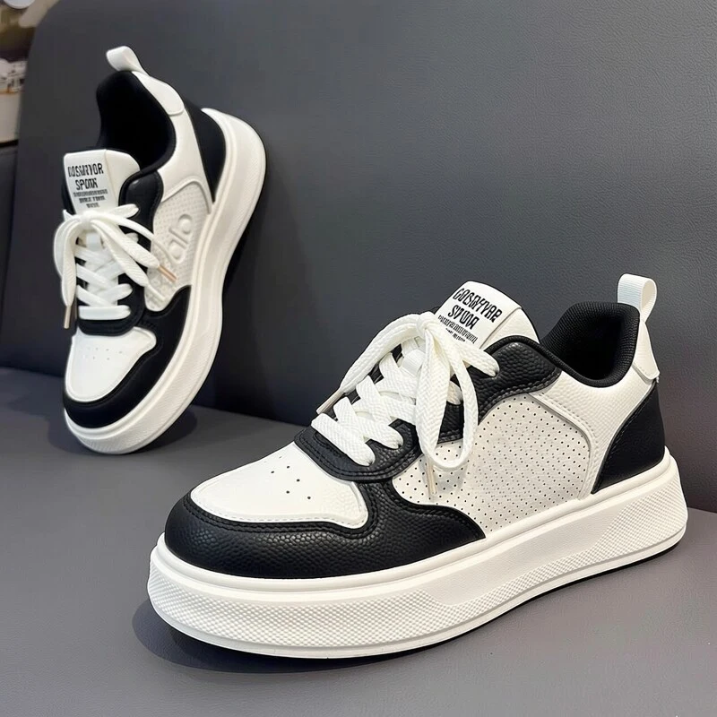 Men's Summer 2026 Fashionable Casual Panda Board Shoes Anti-Slip Soft Bottom Sports Shoes Waterproof Low Heel round Toe Rubbe...
Men's Summer 2026 Fashionable Casual Panda Board Shoes Anti-Slip Soft Bottom Sports Shoes Waterproof Low Heel round Toe Rubbe...