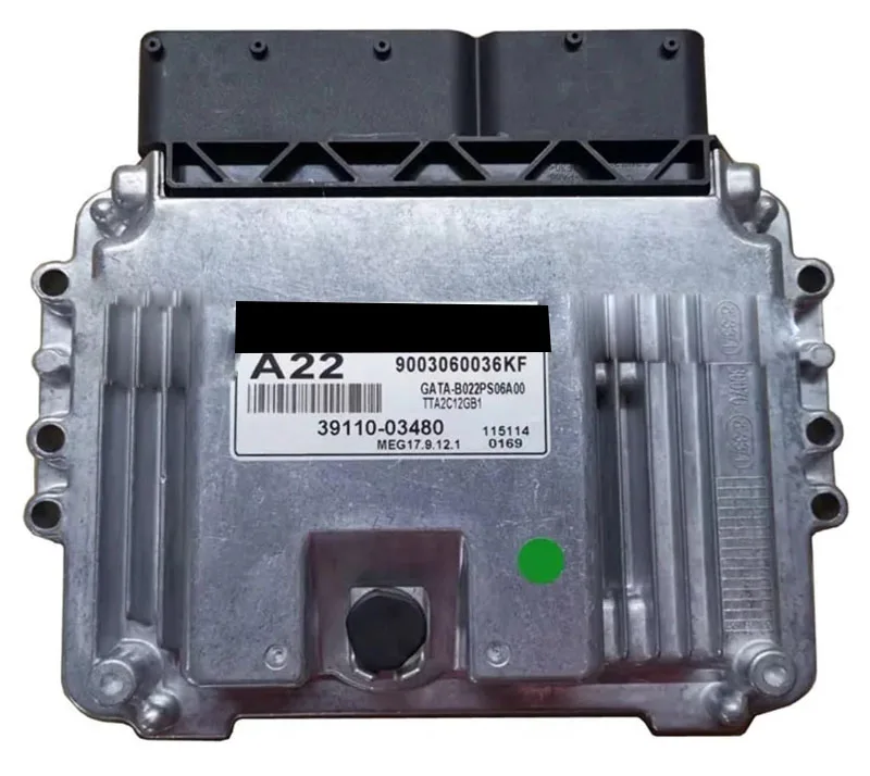 39110-03480 3911003480 A22 MEG17.9.12.1 Electronic Control Module ECU ECM for Hyundai Kia Engine Control Unit
39110-03480 3911003480 A22 MEG17.9.12.1 Electronic Control Module ECU ECM for Hyundai Kia Engine Control Unit