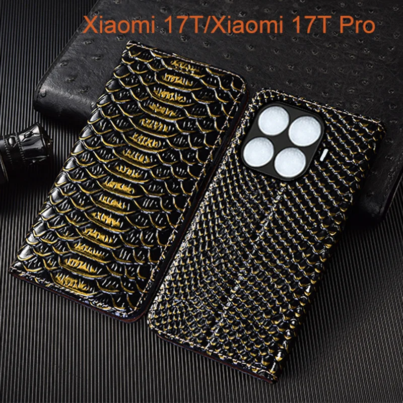 Genuine Leather Flip Case For Xiaomi Mi 17T Pro Phone Cover Card Cases Dragon Scale Handmade
Genuine Leather Flip Case For Xiaomi Mi 17T Pro Phone Cover Card Cases Dragon Scale Handmade