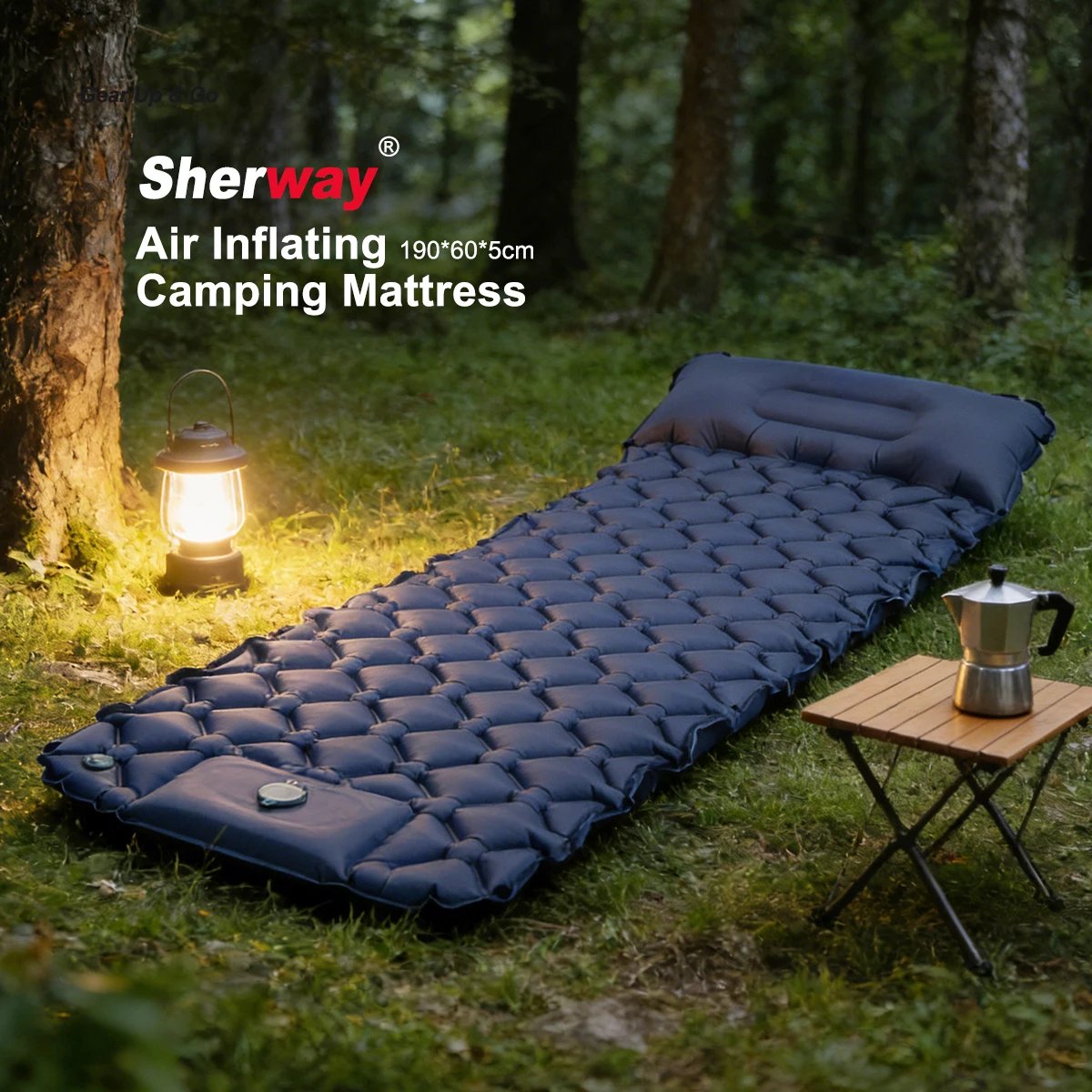 2-in-1 Inflatable Camping Mattress Pillow Pump Self-Inflating Ultralight Air Pad Waterproof Sleeping Mat Outdoor Hiking Beach
2-in-1 Inflatable Camping Mattress Pillow Pump Self-Inflating Ultralight Air Pad Waterproof Sleeping Mat Outdoor Hiking Beach