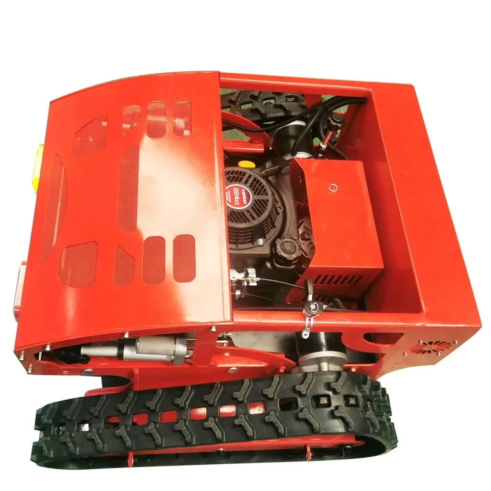 Remote control lawn mower, four-wheel drive pastoral management mowing robot, crawler remote mower
Remote control lawn mower, four-wheel drive pastoral management mowing robot, crawler remote mower