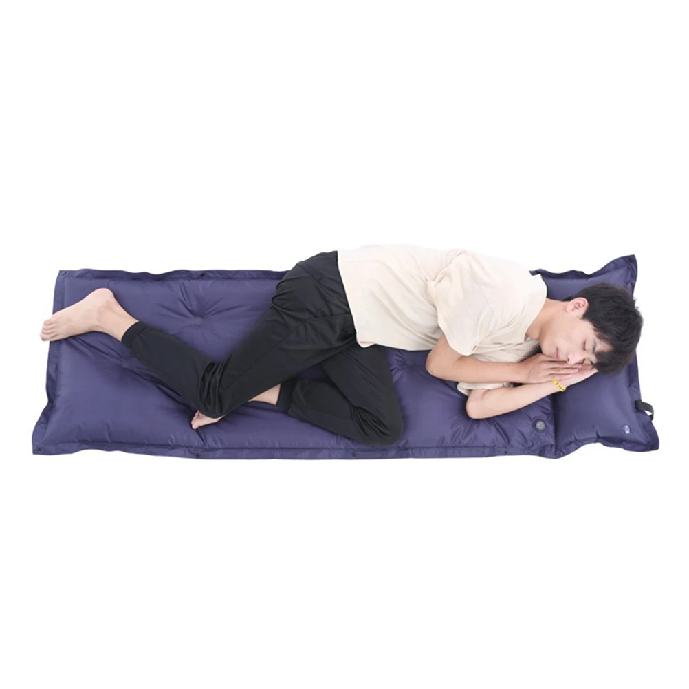 Inflatable Mattress Camping Pad Portable Sleeping Mat for Travel Backpacking Outdoor Activities Wear-resistant
Inflatable Mattress Camping Pad Portable Sleeping Mat for Travel Backpacking Outdoor Activities Wear-resistant