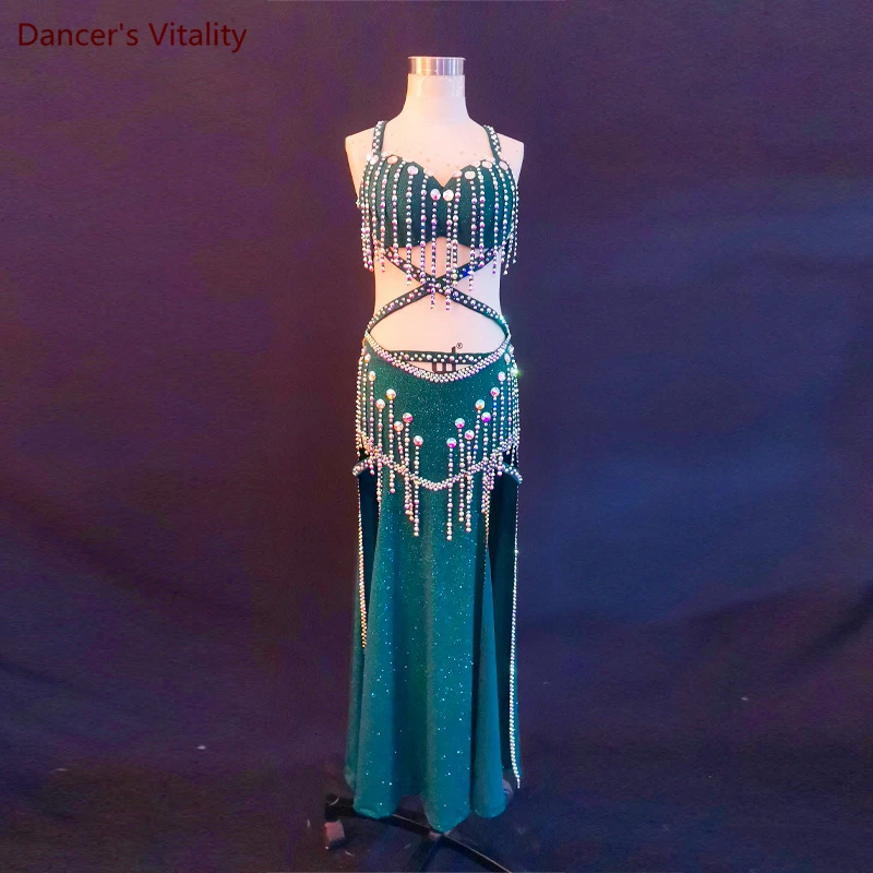 Belly Dance Competition Costume Set for Women Adult Children Bellydancing Bra Suit Customized Oriental Dance Clothing Outfit
Belly Dance Competition Costume Set for Women Adult Children Bellydancing Bra Suit Customized Oriental Dance Clothing Outfit