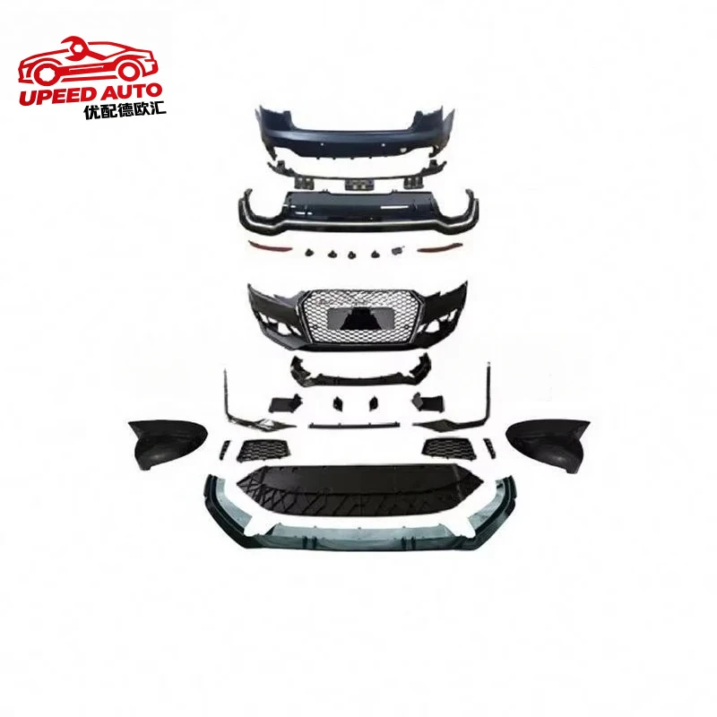 Suitable for STLF High Quality A4 Upgrade RS4 Style Kit Front Rear Bumpers Grille Body Kits A4 B9 S4 2017-2020
Suitable for STLF High Quality A4 Upgrade RS4 Style Kit Front Rear Bumpers Grille Body Kits A4 B9 S4 2017-2020