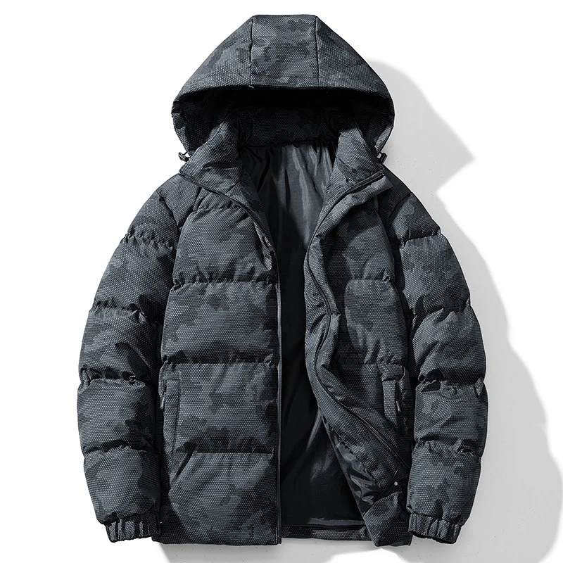 Winter Men's Warm Padded Jackets Fashion Men Cotton Thick Down Parkas Coats Men Thermal Windbreaker Hooded Jacket Clothing
Winter Men's Warm Padded Jackets Fashion Men Cotton Thick Down Parkas Coats Men Thermal Windbreaker Hooded Jacket Clothing