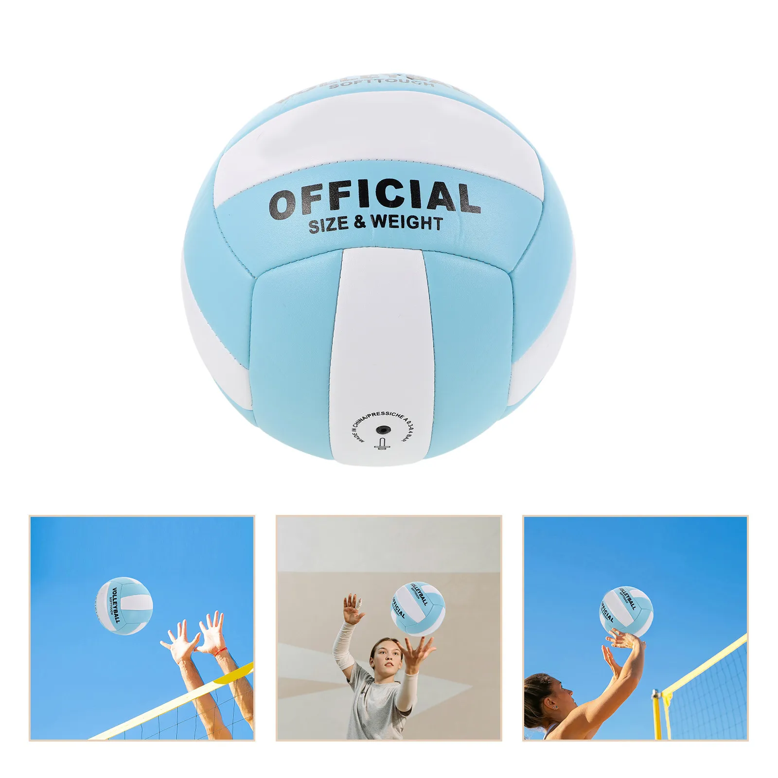Soft Volleyball Official Size 5 PU Material Indoor Match Antiburst Volleyball for Adults Teens Sports Ball Small Volleyballs
Soft Volleyball Official Size 5 PU Material Indoor Match Antiburst Volleyball for Adults Teens Sports Ball Small Volleyballs
