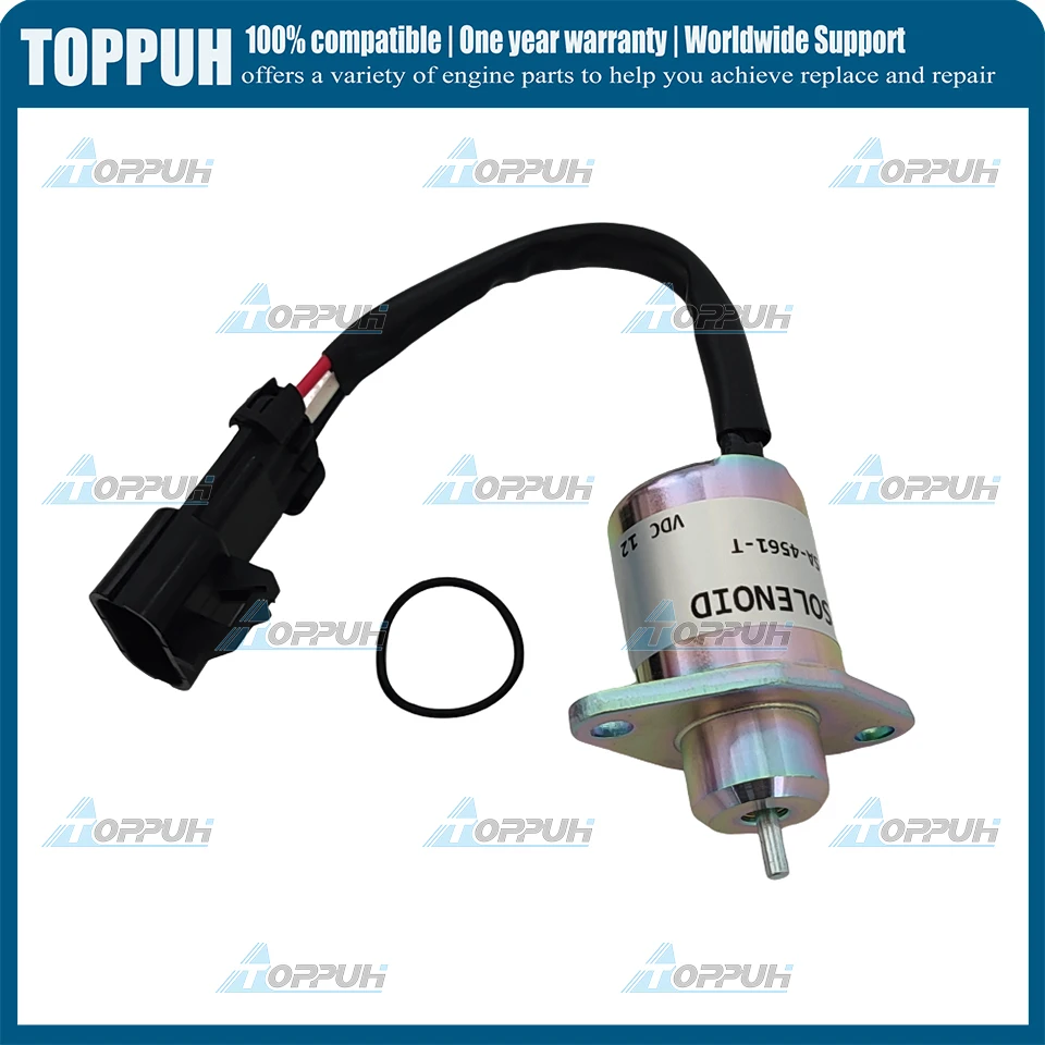 For Thermo King For Yanmar Engine New Fuel Shutoff Solenoid 1503ES-12A5UC9S For Kubota V1505 R90 New 12V SA-4561-T
For Thermo King For Yanmar Engine New Fuel Shutoff Solenoid 1503ES-12A5UC9S For Kubota V1505 R90 New 12V SA-4561-T