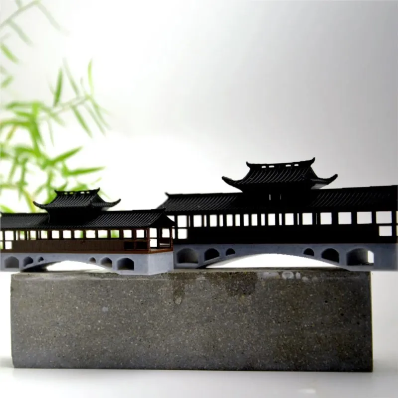 Архитектурный декор в китайском стиле: миниатюрный пейзаж, ретро-коридор, мост, имитация архитектуры для DIY бонсай, украшение ZI427
Архитектурный декор в китайском стиле: миниатюрный пейзаж, ретро-коридор, мост, имитация архитектуры для DIY бонсай, украшение ZI427
