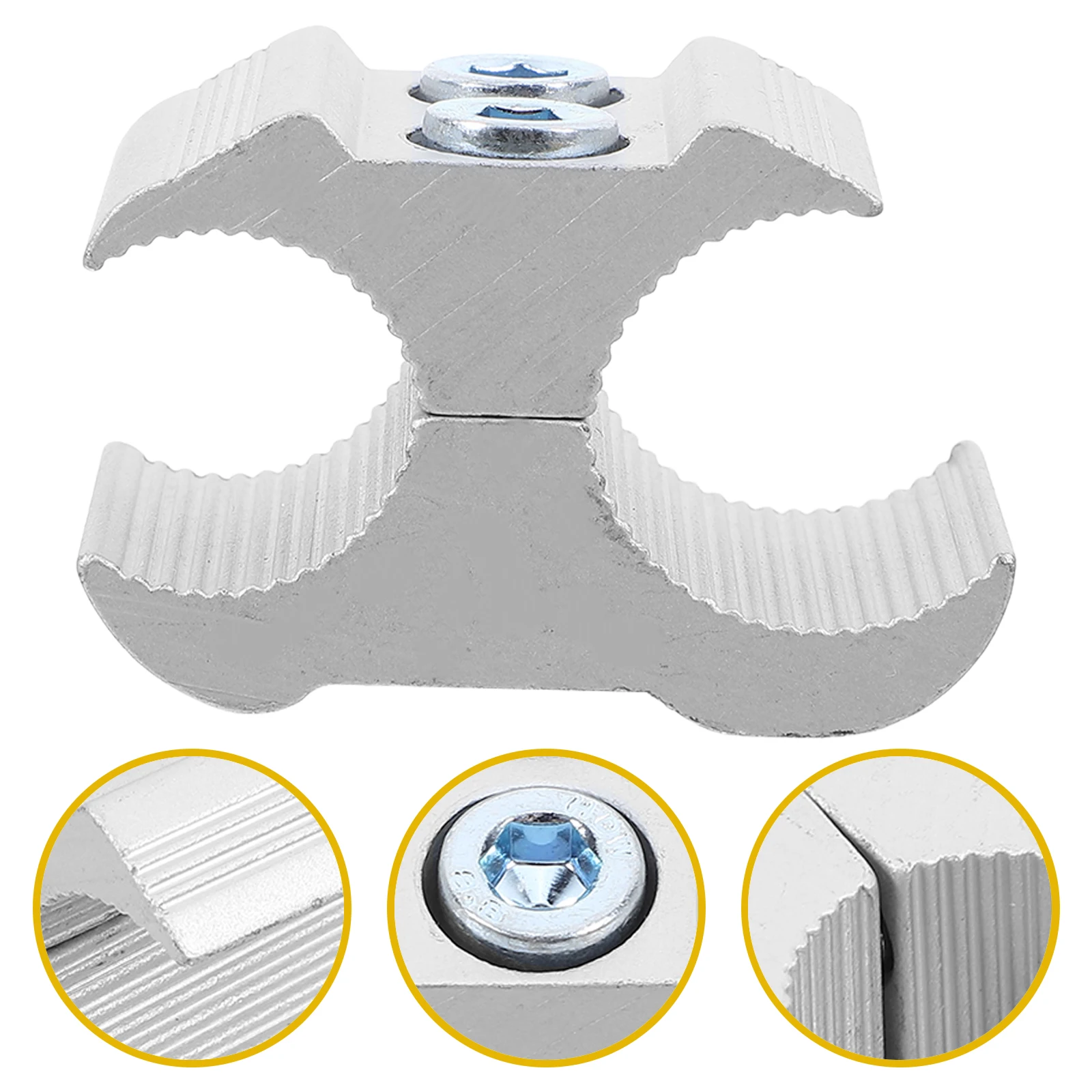 1pcs Pipe Clip Accessories 19mm 22mm 25mm Aluminum Alloy Wheelchair Cane Holder Clamps Stable Pipe Management Convenient
1pcs Pipe Clip Accessories 19mm 22mm 25mm Aluminum Alloy Wheelchair Cane Holder Clamps Stable Pipe Management Convenient