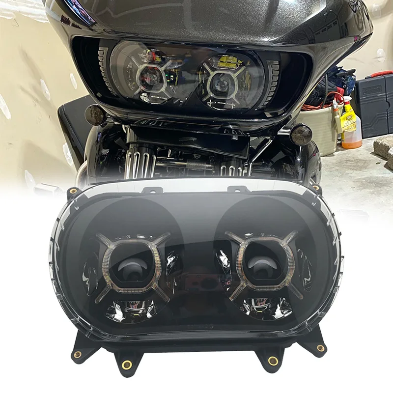 Новинка 2021, 124 Вт, двойная задняя фара для мотоцикла Harley Road Glide 2015 2016 2017 2018 2019 2020, запасная фара для мотоцикла
Новинка 2021, 124 Вт, двойная задняя фара для мотоцикла Harley Road Glide 2015 2016 2017 2018 2019 2020, запасная фара для мотоцикла