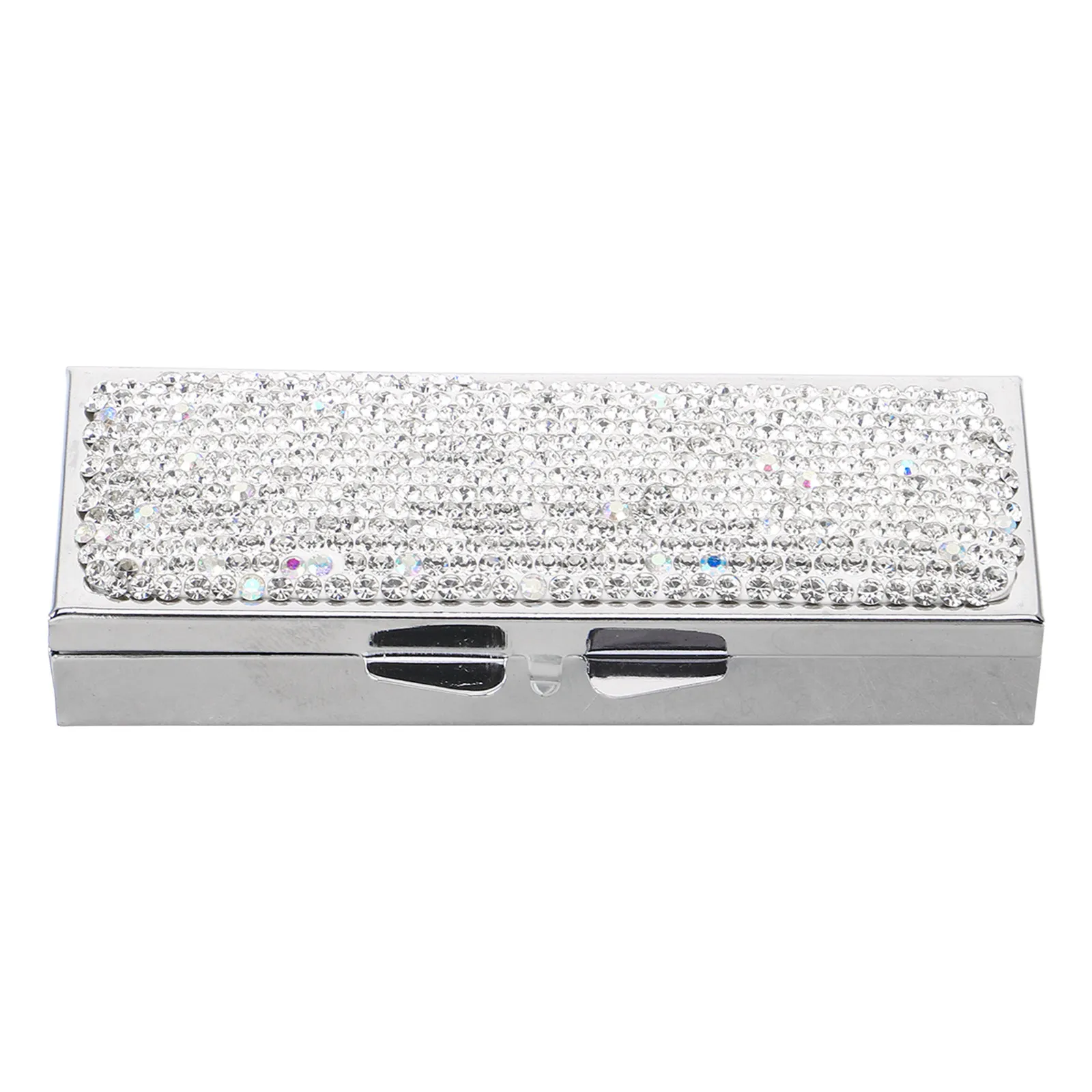 Mini Portable Pill Box 3 Compartment Rhinestone Metal Pill Organizer Travel Medication Case Purse Pocket Tablet Dispenser
Mini Portable Pill Box 3 Compartment Rhinestone Metal Pill Organizer Travel Medication Case Purse Pocket Tablet Dispenser