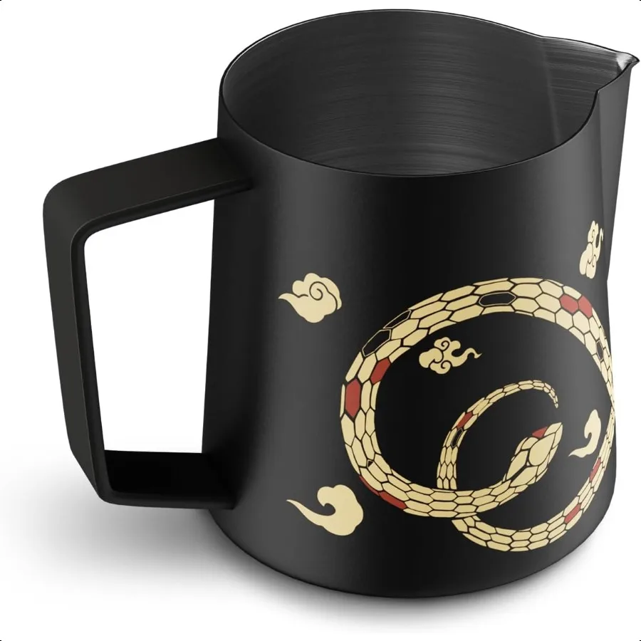 Espro Steaming Pitcher Milk Frothing Pitcher Stainl Steel Milk Coffee Cappino Latte Art Barista Cup 5.0 Black(printing 16.9 Oun
Espro Steaming Pitcher Milk Frothing Pitcher Stainl Steel Milk Coffee Cappino Latte Art Barista Cup 5.0 Black(printing 16.9 Oun