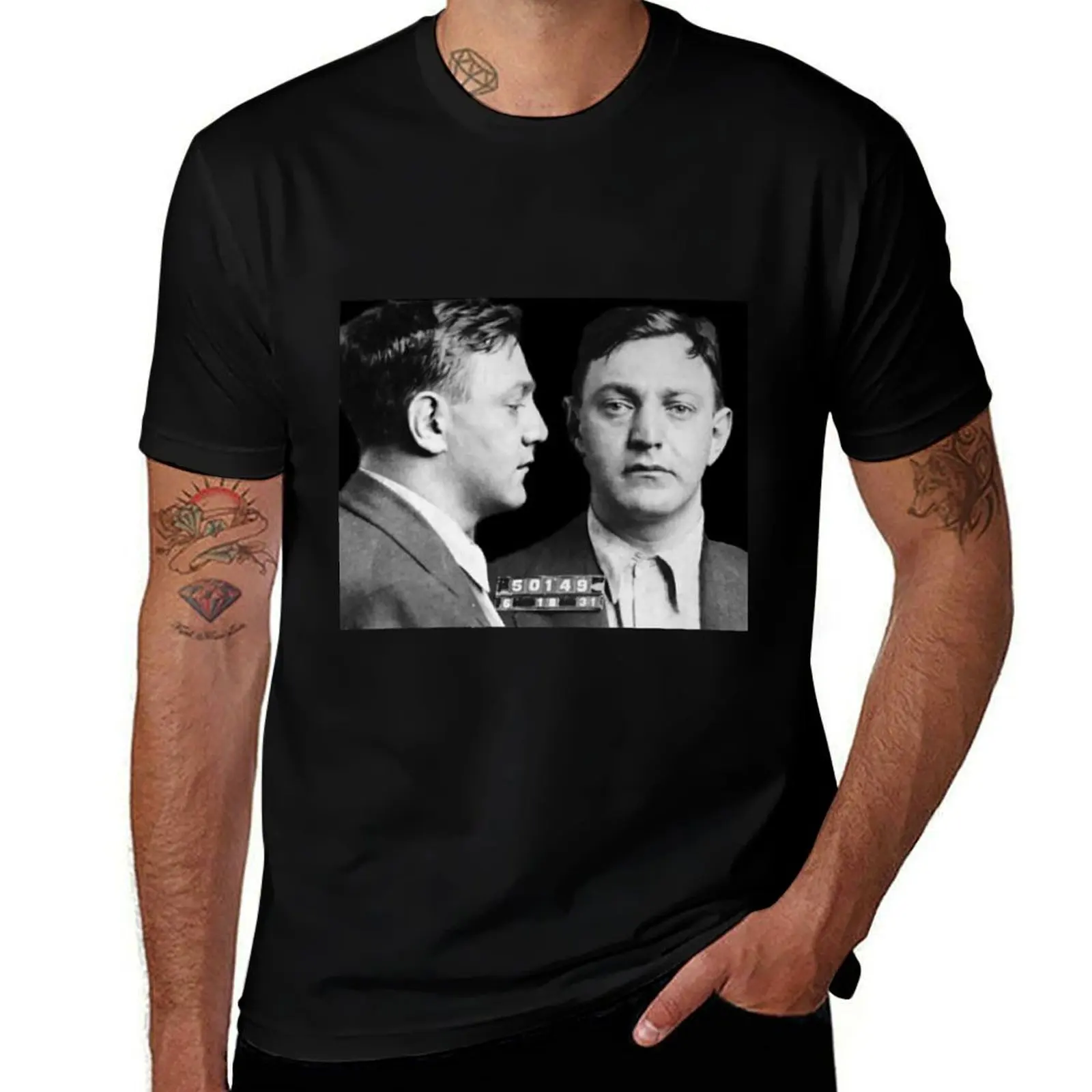 Mobster Dutch Schultz mugshot T-Shirt t shirt personalised funny t shirts cotton t shirt man plain T-shirt
Mobster Dutch Schultz mugshot T-Shirt t shirt personalised funny t shirts cotton t shirt man plain T-shirt