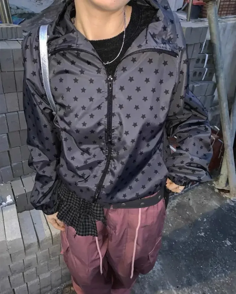 Korean Star Printed Breathedivinity Loose Hoodies Women Streetweat Classic Vintage Casual Zip Up Sweatshirts Pullover Clothes
Korean Star Printed Breathedivinity Loose Hoodies Women Streetweat Classic Vintage Casual Zip Up Sweatshirts Pullover Clothes
