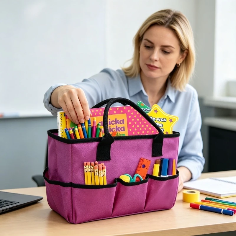 Portable Multi Purpose Storage Bag for Teachers Maternity Gardening Tools Stationery Organizer Daily Use
Portable Multi Purpose Storage Bag for Teachers Maternity Gardening Tools Stationery Organizer Daily Use