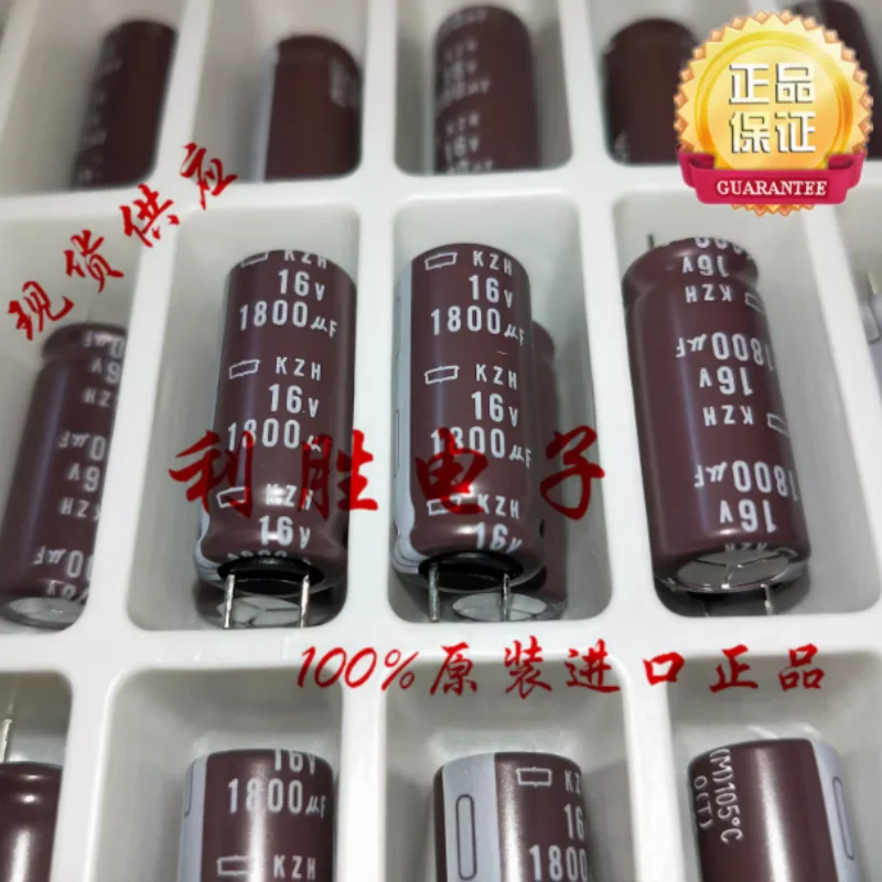 10PCS-100PCS 1800UF 16V Japanese Black Diamond Capacitor 16V1800UF 10 * 25 KZH High Frequency Low Resistance Short Pin
10PCS-100PCS 1800UF 16V Japanese Black Diamond Capacitor 16V1800UF 10 * 25 KZH High Frequency Low Resistance Short Pin