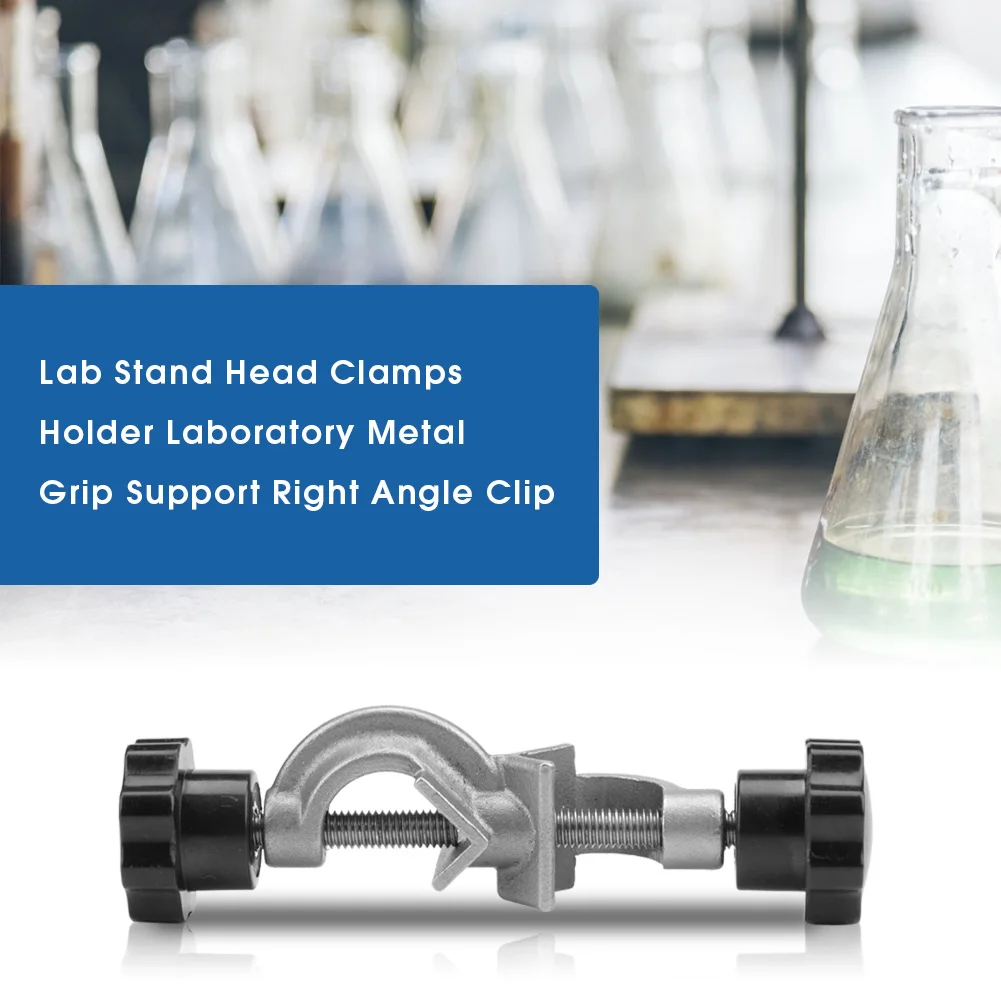 Metal Grip Supports Clip Stand Head Clamps Holder Laboratory Metal Grip Support Right Angle Clip
Metal Grip Supports Clip Stand Head Clamps Holder Laboratory Metal Grip Support Right Angle Clip