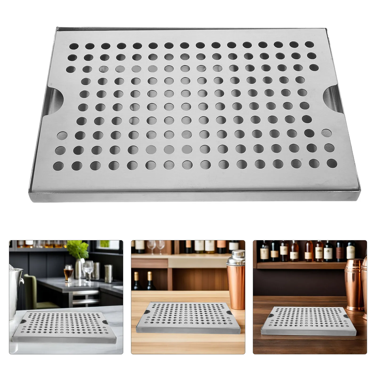 Stainless Steel Drip Tray Removable Beverage Dispenser Holder Heavy Duty Beer Tap Spill Tray for Bar Home Kegerator
Stainless Steel Drip Tray Removable Beverage Dispenser Holder Heavy Duty Beer Tap Spill Tray for Bar Home Kegerator