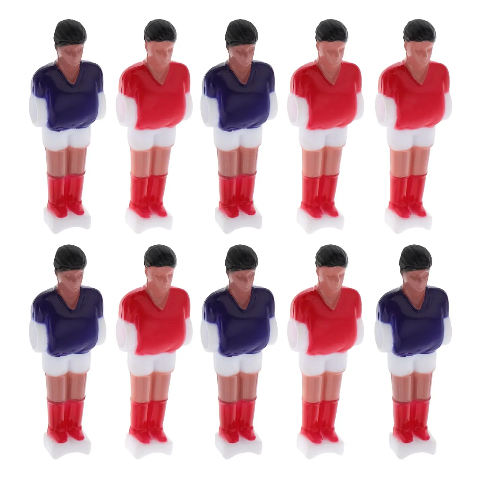 10 Pcs Foosball Soccer Mini Foosball Table Figures Realistic Players Compact Portable Table Football Replacement Parts
10 Pcs Foosball Soccer Mini Foosball Table Figures Realistic Players Compact Portable Table Football Replacement Parts