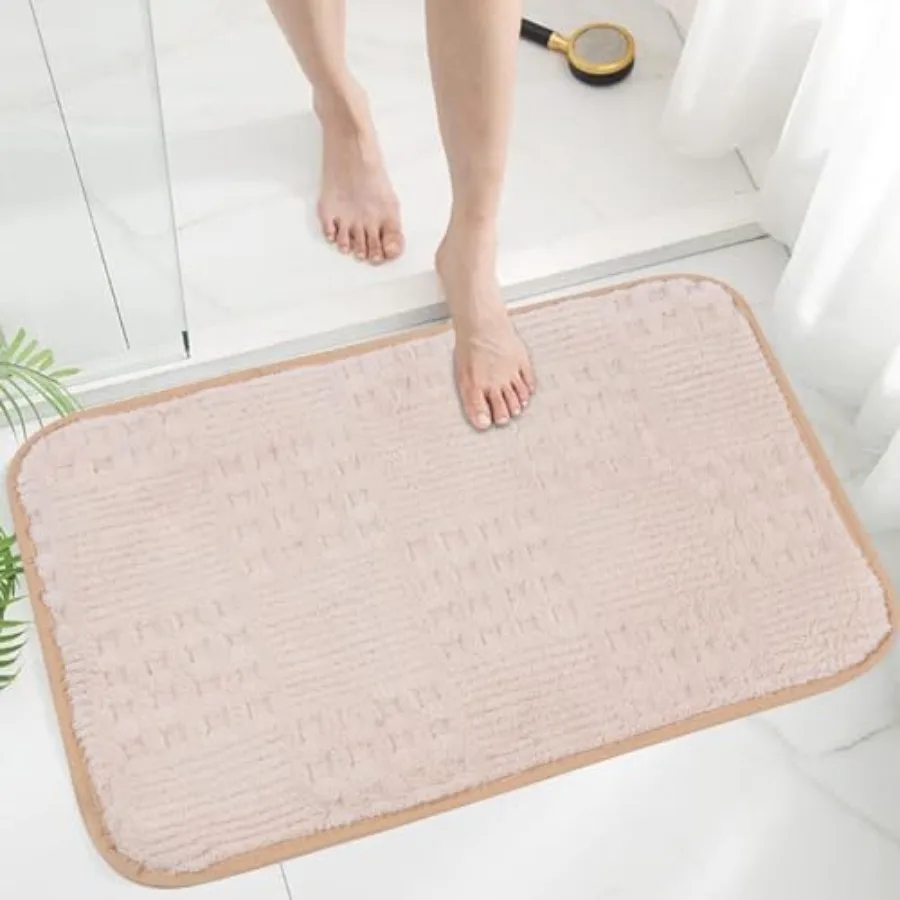 Bath Mats 36x24 Non-Slip Absorbent Bathroom Rug, Quick Dry Machine Washable Shower Tub Mat with Rubber Backing, Soft Floor Carp
Bath Mats 36x24 Non-Slip Absorbent Bathroom Rug, Quick Dry Machine Washable Shower Tub Mat with Rubber Backing, Soft Floor Carp