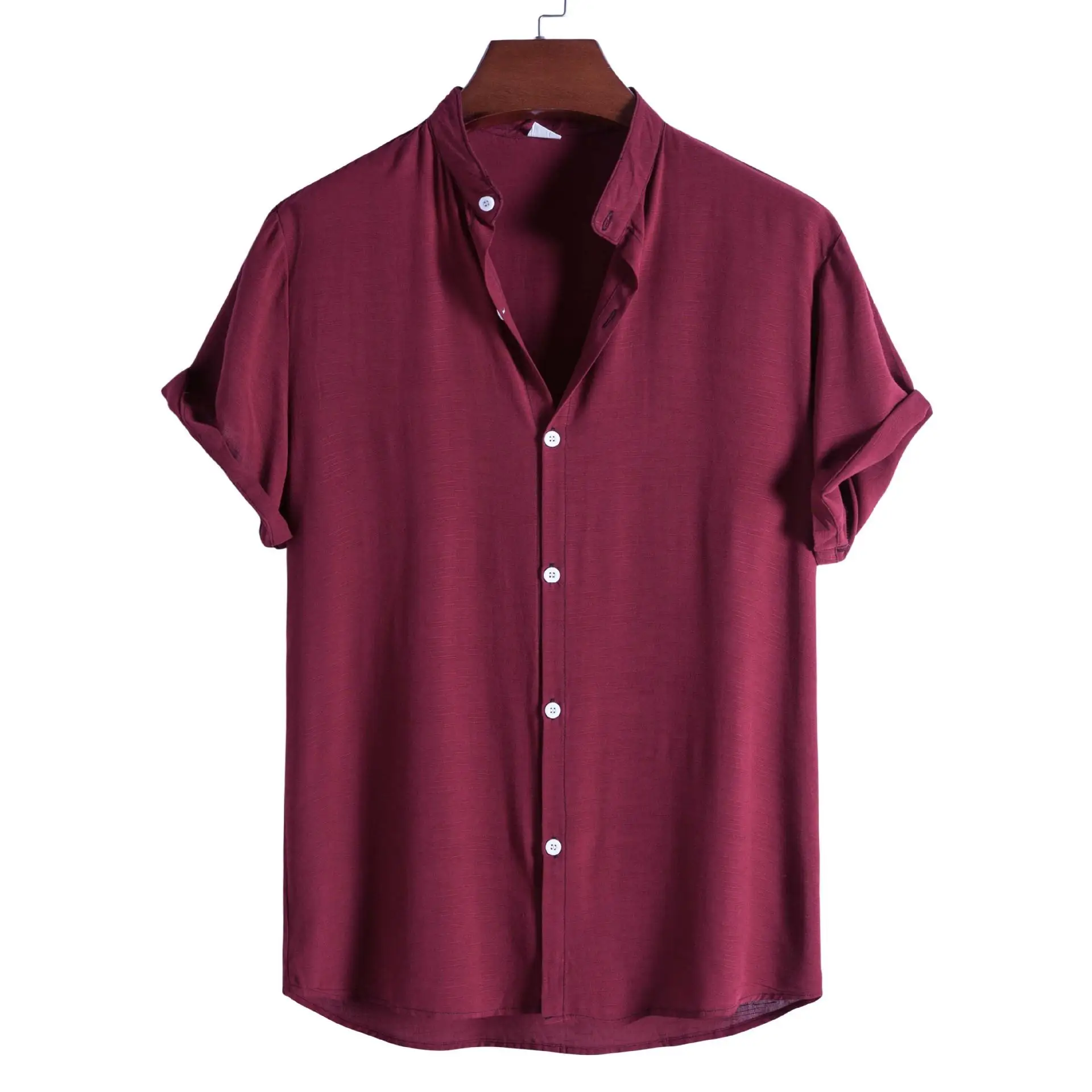 Men's Short Sleeve Stand up Collar Shirt Casual Style Floral Embroidery Flat Pattern Non-Shrinking Ordinary Thickness Summer ...
Men's Short Sleeve Stand up Collar Shirt Casual Style Floral Embroidery Flat Pattern Non-Shrinking Ordinary Thickness Summer ...