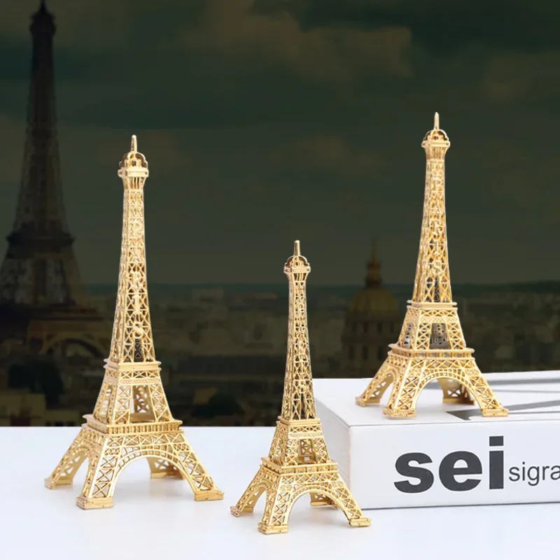 Vintage Eiffel Tower Statue Desktop Decor Iron Eiffel Tower Figurine Cake Stand Light Luxury Ornament Unique Office Decoration
Vintage Eiffel Tower Statue Desktop Decor Iron Eiffel Tower Figurine Cake Stand Light Luxury Ornament Unique Office Decoration