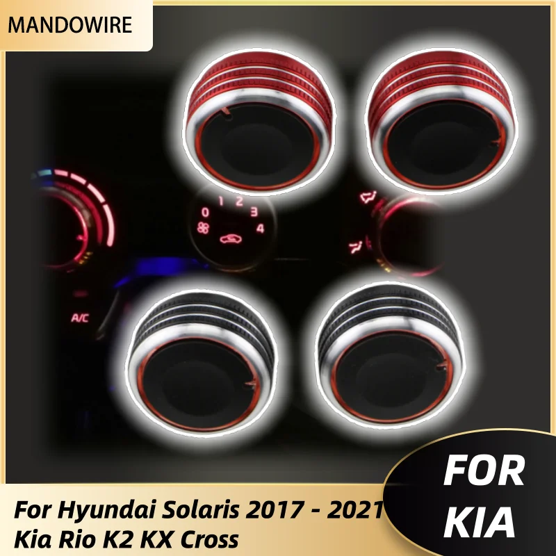 2 шт. ручки управления кондиционером переменного тока для Hyundai Solaris KIA RIO K2 KXCROSS 2017 2018 2019 2020 2021 Запчасти автомобильные кнопки воздуха
2 шт. ручки управления кондиционером переменного тока для Hyundai Solaris KIA RIO K2 KXCROSS 2017 2018 2019 2020 2021 Запчасти автомобильные кнопки воздуха