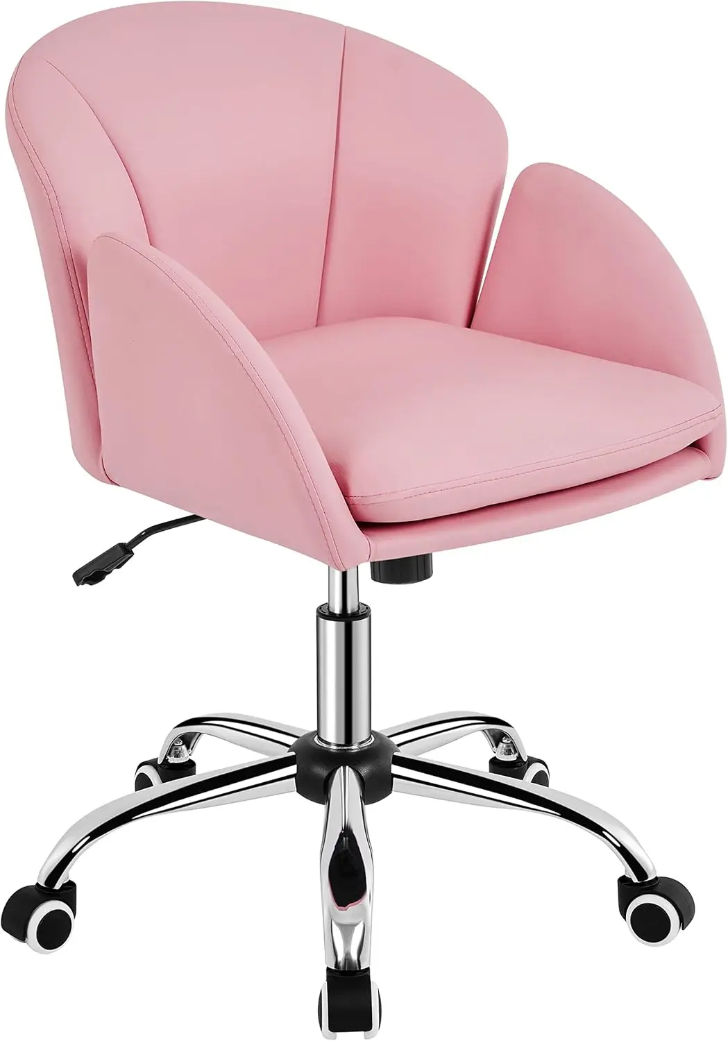 Cute Desk Chair For Home Office Makeup Vanity Chair With Armrests For Bedroom Modern Swivel Rolling Chair For Women Simple Pink
Cute Desk Chair For Home Office Makeup Vanity Chair With Armrests For Bedroom Modern Swivel Rolling Chair For Women Simple Pink