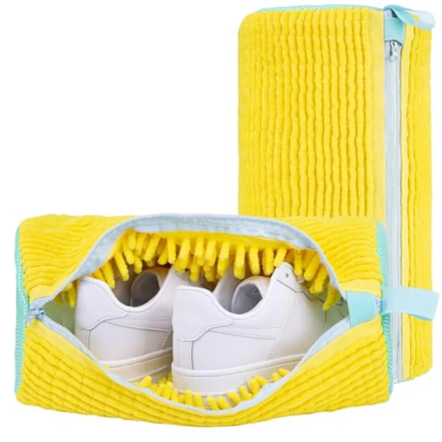 Shoe Washing Machine Bag: 2 Pack Reusable Shoes Cleaning Bags, Heavy Duty Shoe Laundry Bag for Washer and Dryer, 360° Deep Clea
Shoe Washing Machine Bag: 2 Pack Reusable Shoes Cleaning Bags, Heavy Duty Shoe Laundry Bag for Washer and Dryer, 360° Deep Clea