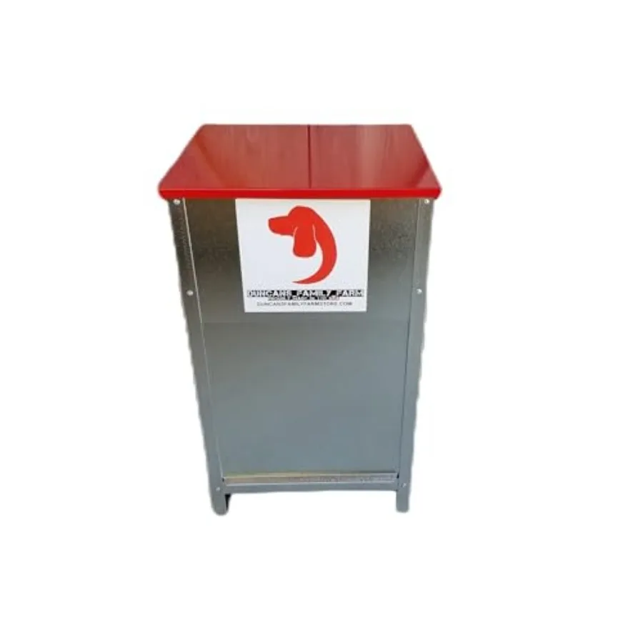 Duncan's Dog Feeder - Galvanized Metal Pet Food Station for Outdoor or Indoor Use - Automatic Gravity Self Feeding Dispenser fo
Duncan's Dog Feeder - Galvanized Metal Pet Food Station for Outdoor or Indoor Use - Automatic Gravity Self Feeding Dispenser fo