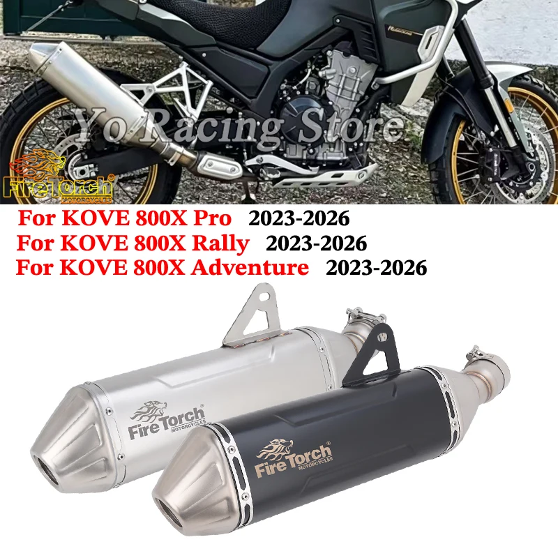 Slip On For Kove 800X 800 X Adventure Rally Pro Motorcycle Espace Exhaust System Middle Link Pipe Muffler Moto With DB Killer
Slip On For Kove 800X 800 X Adventure Rally Pro Motorcycle Espace Exhaust System Middle Link Pipe Muffler Moto With DB Killer