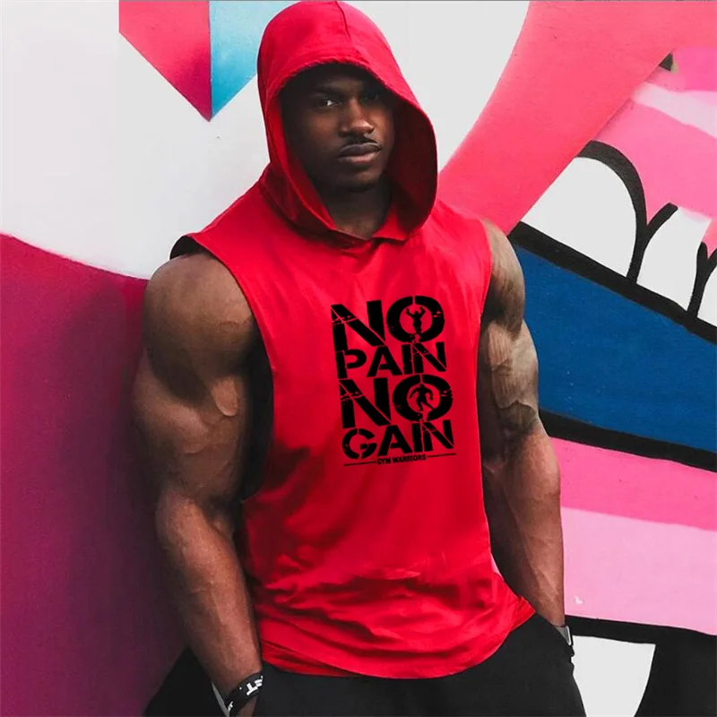 Mens Bodybuilding Sleeveless Hooded Shirts Summer Breathable Loose Cotton Hip Hop Tank Tops Gym Workout Fitness Muscle Hoodie
Mens Bodybuilding Sleeveless Hooded Shirts Summer Breathable Loose Cotton Hip Hop Tank Tops Gym Workout Fitness Muscle Hoodie