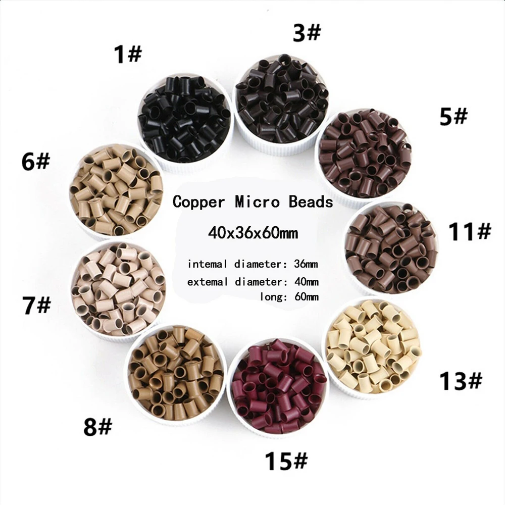 Flared Beads 500pcs Copper Micro Beads 4.0x3.6x6.0mm Hair Extensions Micro Ring Copper Bead Hair Extension Beads Rings For Hair
Flared Beads 500pcs Copper Micro Beads 4.0x3.6x6.0mm Hair Extensions Micro Ring Copper Bead Hair Extension Beads Rings For Hair