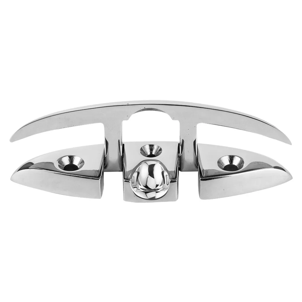 Dock Deck Hardware 5" 6" Folding Flip Up Cleat 316 Stainless Steel Folding Boat Dock Cleats Boat Cleat Deck Mounting
Dock Deck Hardware 5" 6" Folding Flip Up Cleat 316 Stainless Steel Folding Boat Dock Cleats Boat Cleat Deck Mounting