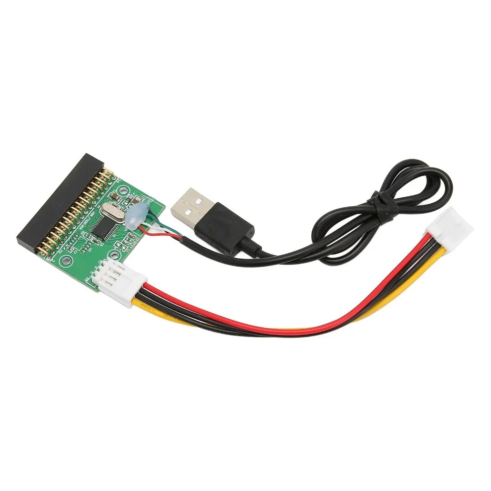 Практичный 34-контактный USB-кабель-адаптер для флоппи-дисководов 1,44 МБ, подключение Plug and Play, для ПК
Практичный 34-контактный USB-кабель-адаптер для флоппи-дисководов 1,44 МБ, подключение Plug and Play, для ПК