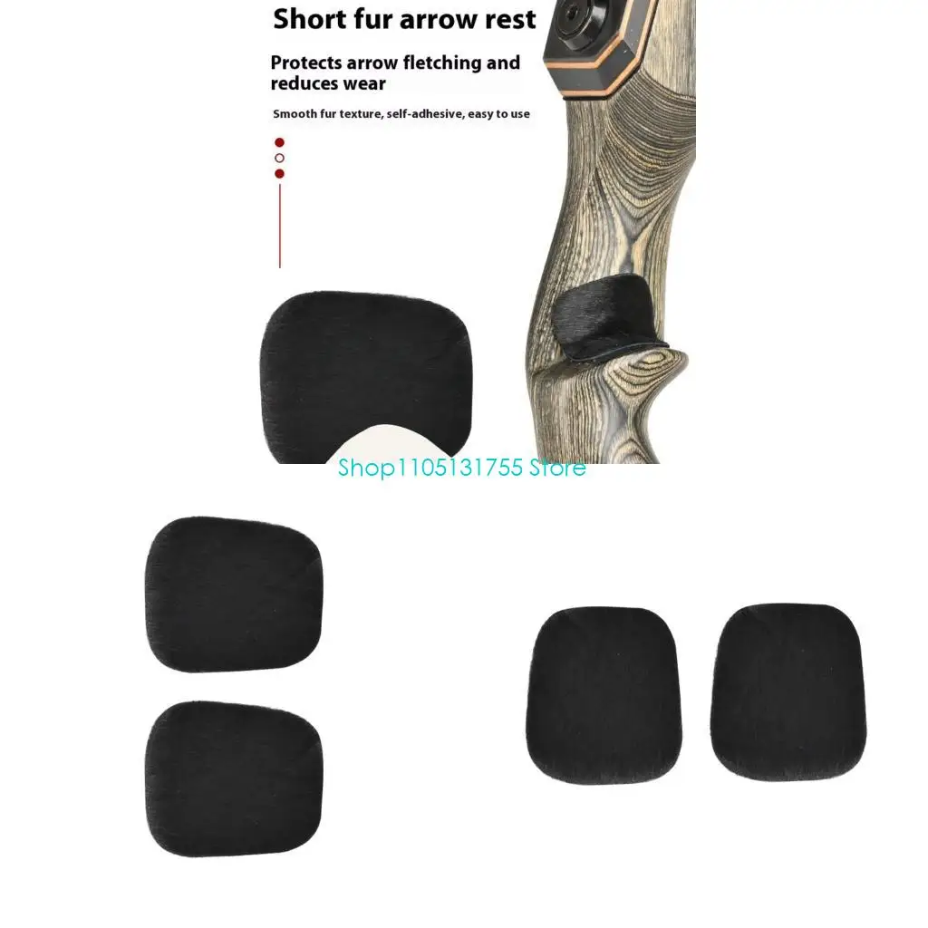 2Pcs Arrows Rest Pad Adhesive Patches Recurve Bows Arrows Rest Sticker for Outdoor Shootings Enduring
2Pcs Arrows Rest Pad Adhesive Patches Recurve Bows Arrows Rest Sticker for Outdoor Shootings Enduring
