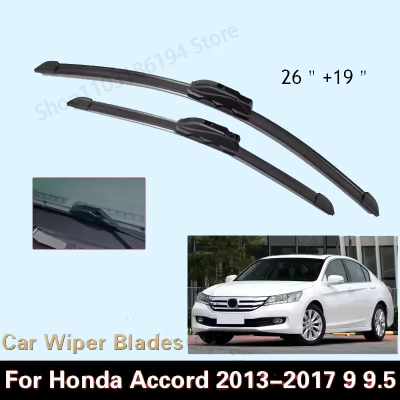For Honda Accord 9 9.5 2013 2014 2015 2016 2017 IX Accessories Car Front Windshield Windscreen Wiper Blade Brushes U J Hook
For Honda Accord 9 9.5 2013 2014 2015 2016 2017 IX Accessories Car Front Windshield Windscreen Wiper Blade Brushes U J Hook