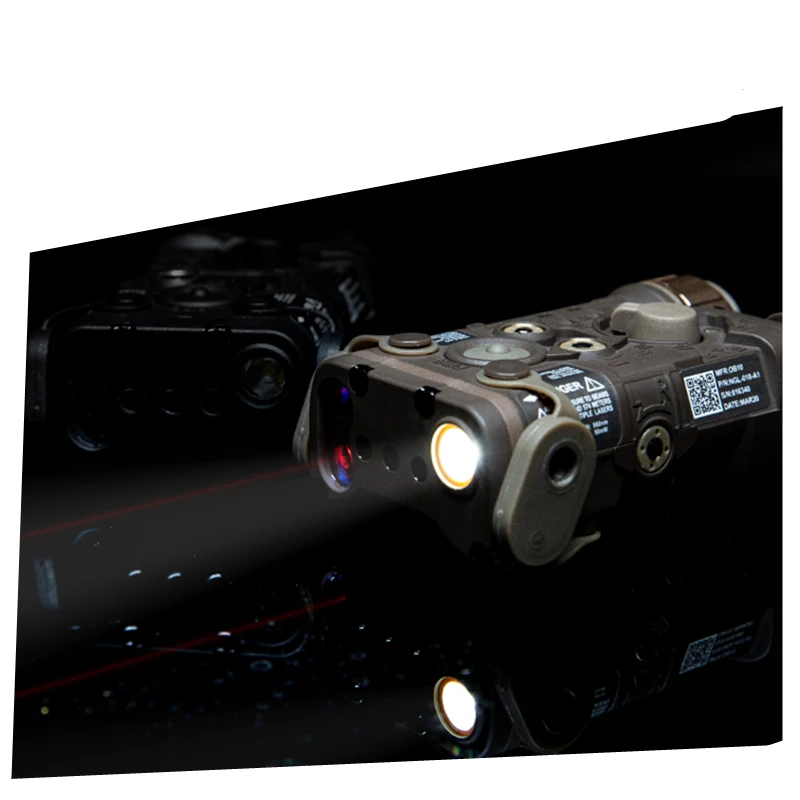 Tactical NGAL LA-23/PEQ Nylon Version IR Illumination LED Flashlight Red Green Blue Dot IR Laser Sight NGAL LA Hunting Light
Tactical NGAL LA-23/PEQ Nylon Version IR Illumination LED Flashlight Red Green Blue Dot IR Laser Sight NGAL LA Hunting Light