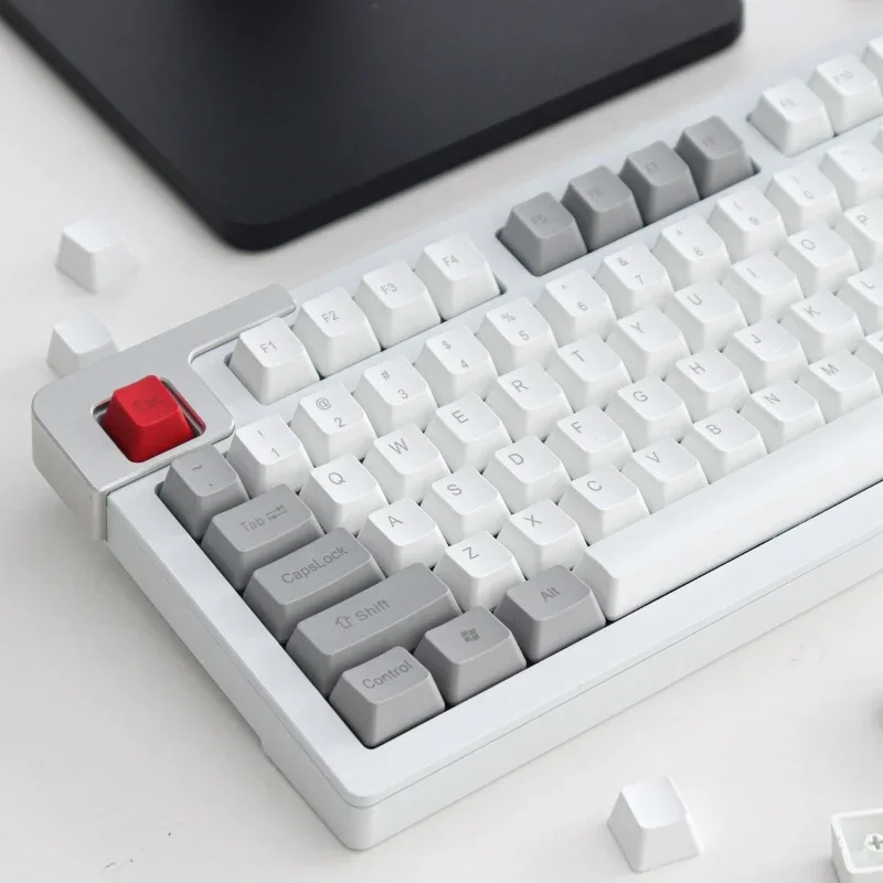 GMK 108 клавиши Ретро серый белый набор клавиш под заказ передняя/боковая механическая клавиатура PBT колпачки клавиш OEM профиль Filco колпачки клавиатуры
GMK 108 клавиши Ретро серый белый набор клавиш под заказ передняя/боковая механическая клавиатура PBT колпачки клавиш OEM профиль Filco колпачки клавиатуры