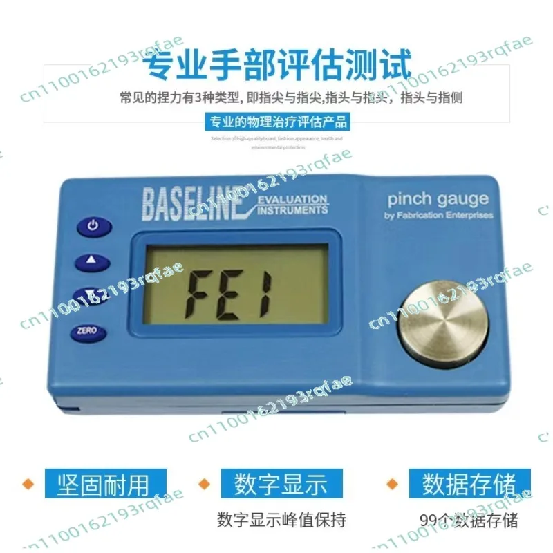 Portable Finger Muscle Strength Testing and Evaluation Instrument Electronic Mechanical Pinch Force Meter
Portable Finger Muscle Strength Testing and Evaluation Instrument Electronic Mechanical Pinch Force Meter