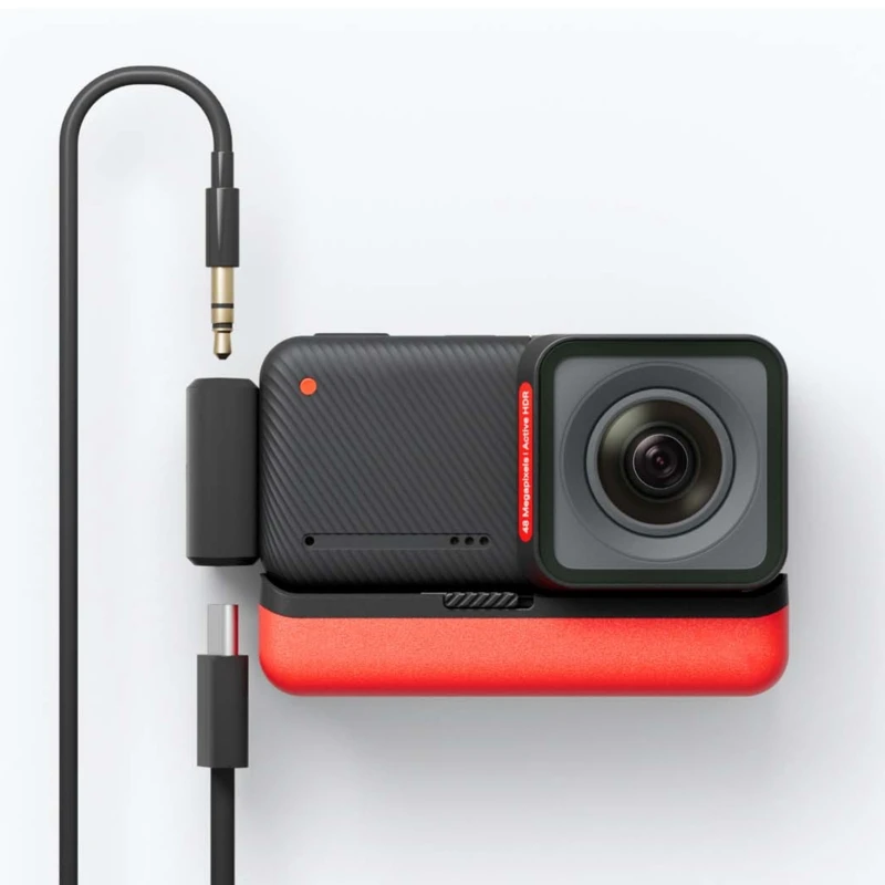 Racquet Charging Audio Adapter for Insta360 One RS Audio Adapter Sports Camera Accessories
Racquet Charging Audio Adapter for Insta360 One RS Audio Adapter Sports Camera Accessories