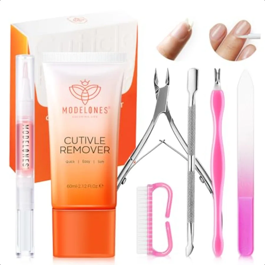 Cuticle Remover Kit Cuticle Remover Cream Cuticle Oil Cuticle Care Kit w Cuticle Trimmer Cuticle Pusher Cuticle Nipper for DIY
Cuticle Remover Kit Cuticle Remover Cream Cuticle Oil Cuticle Care Kit w Cuticle Trimmer Cuticle Pusher Cuticle Nipper for DIY