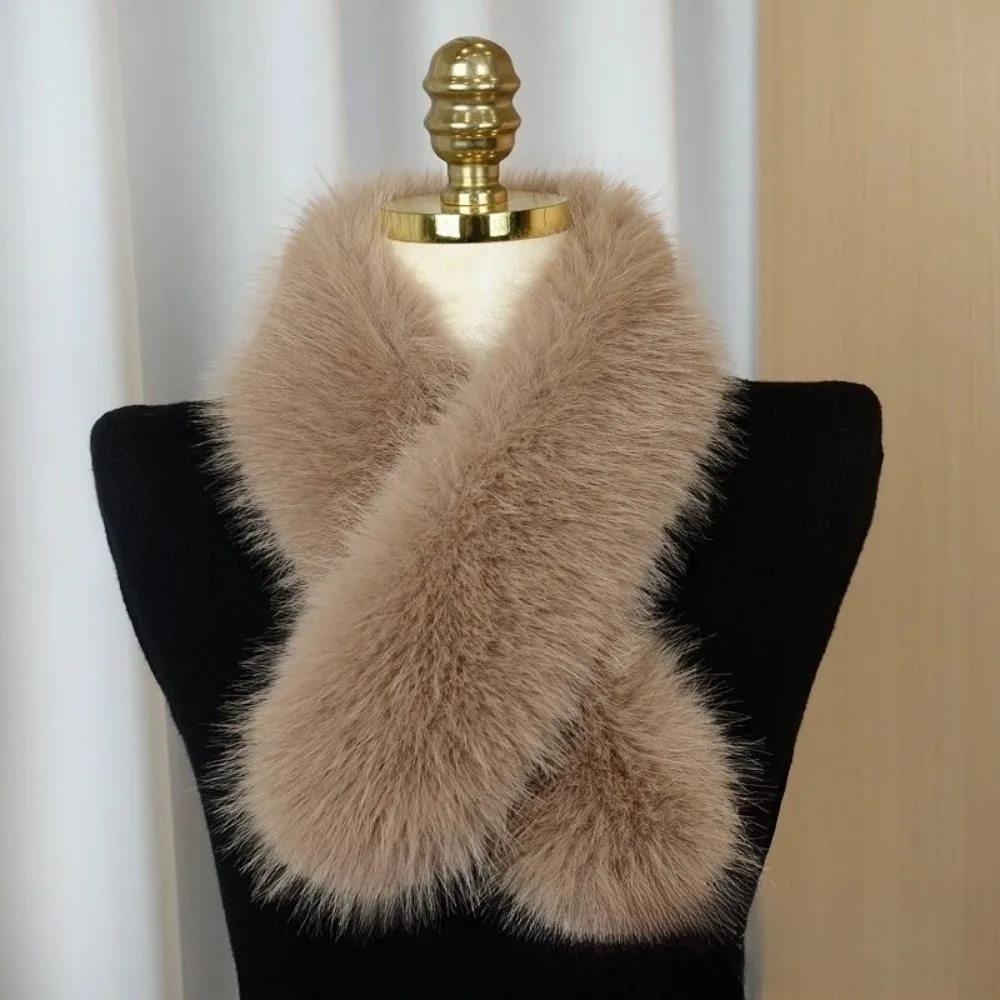 Уличный мягкий шарф из искусственного меха, теплый зимний шарф с крестом, утолщенные искусственные волосы лисы, пушистые теплые шеи для женщин и девочек
Уличный мягкий шарф из искусственного меха, теплый зимний шарф с крестом, утолщенные искусственные волосы лисы, пушистые теплые шеи для женщин и девочек