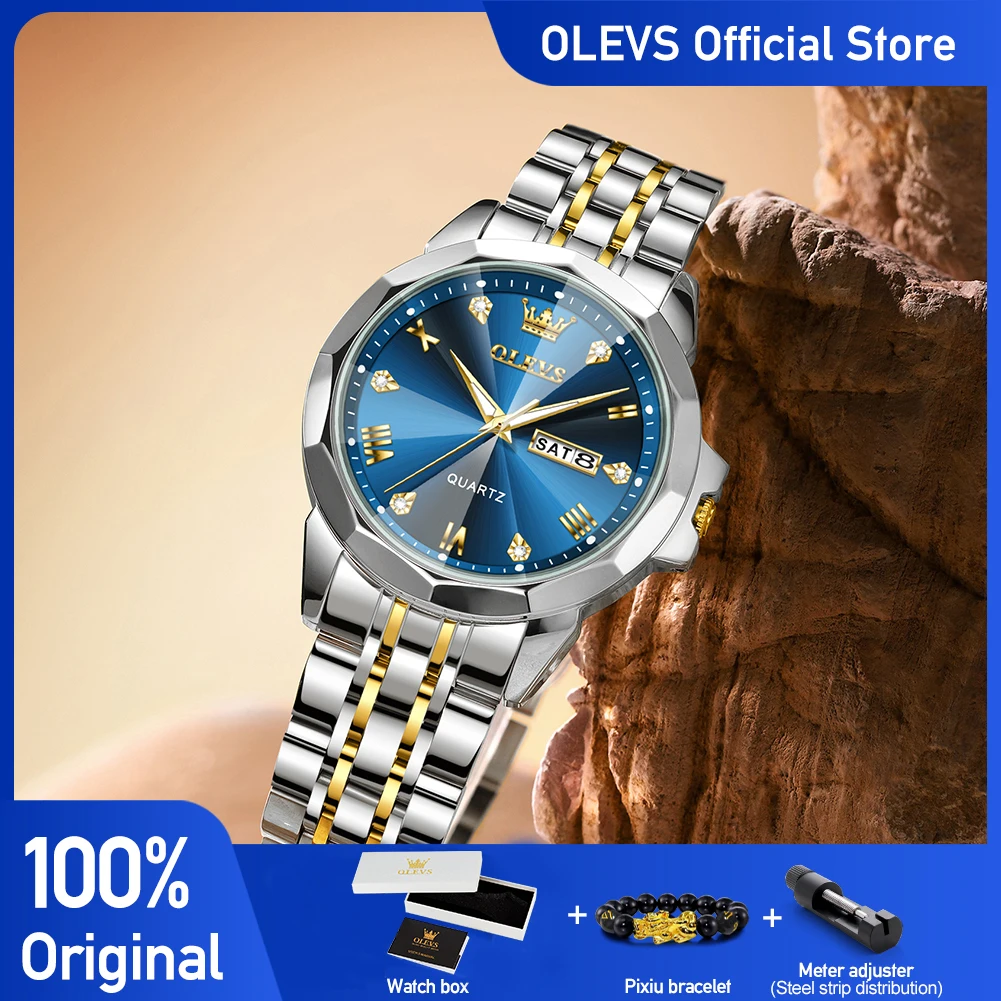 OLEVS 9931X Mens Watches Original Perfume Quartz Wristwatch Stainless Steel Calendar Week Fragrant Watches For Man&Woman Gifts
OLEVS 9931X Mens Watches Original Perfume Quartz Wristwatch Stainless Steel Calendar Week Fragrant Watches For Man&Woman Gifts